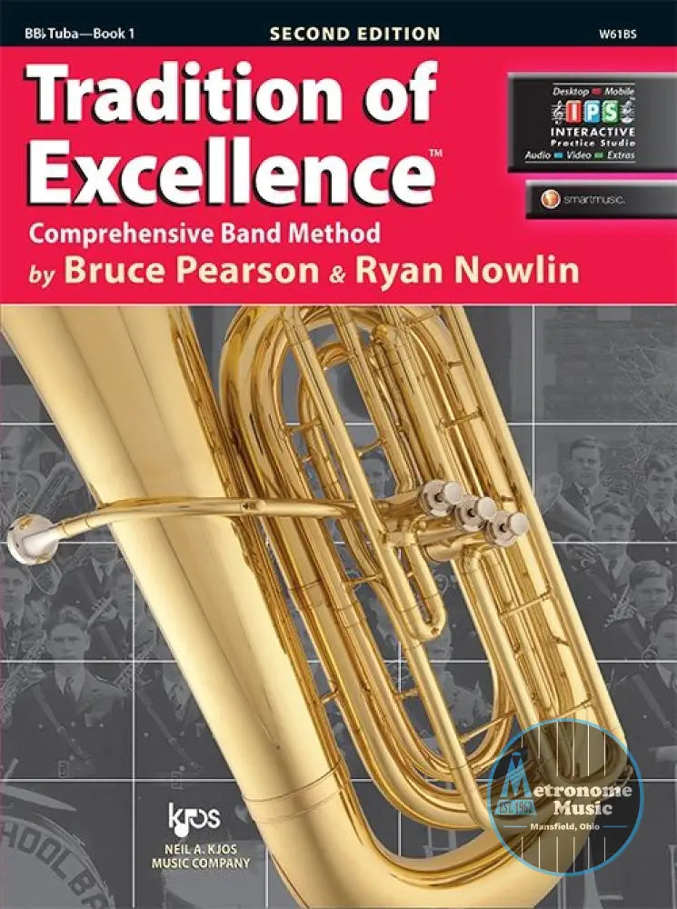 Tradition of Excellence Book 1- BBb Tuba - Metronome Music Inc.