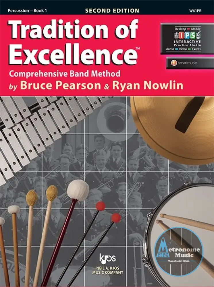 Tradition of Excellence Book 1- Percussion - Metronome Music Inc.