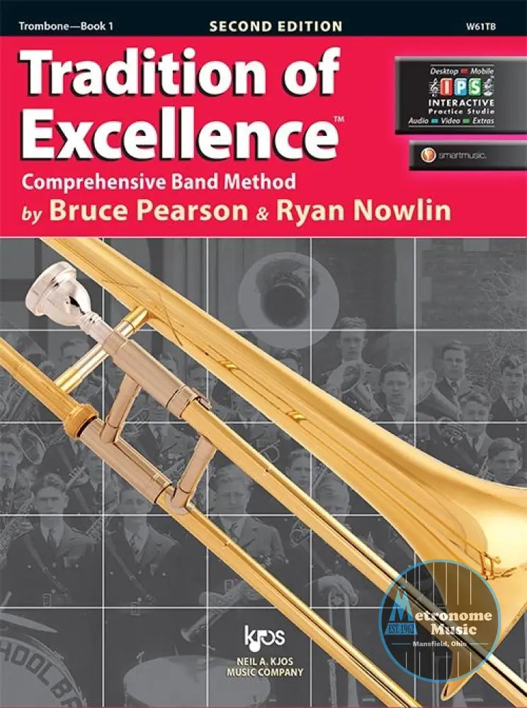 Tradition of Excellence Book 1- Trombone - Metronome Music Inc.