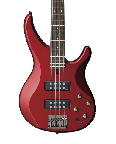 Yamaha TRBX304 4-String Electric Bass - Candy Apple Red - Metronome Music Inc.
