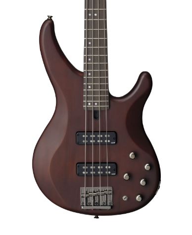 Yamaha TRBX504 4-String Electric Bass - Translucent Brown - Metronome Music Inc.