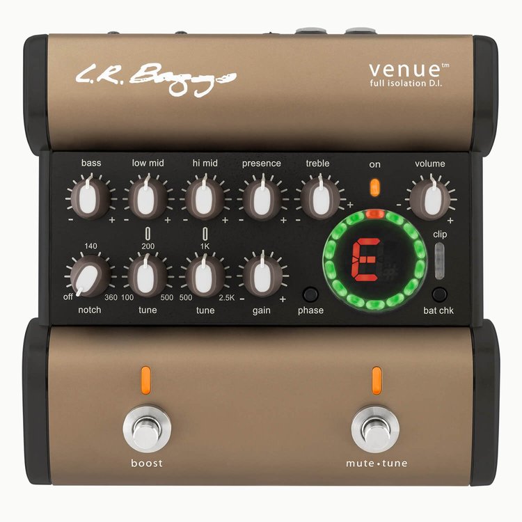 L.R. Baggs VENUE DI Acoustic Guitar Preamp + DI - Metronome Music Inc.