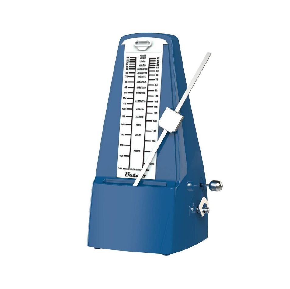 Cherub WSM-330 Mechanical Metronome, Blue - Metronome Music Inc.