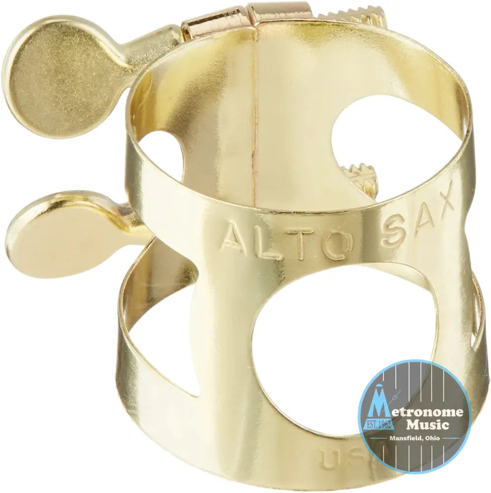 Yamaha Alto Saxophone Ligature, Gold Lacquer - Metronome Music Inc.