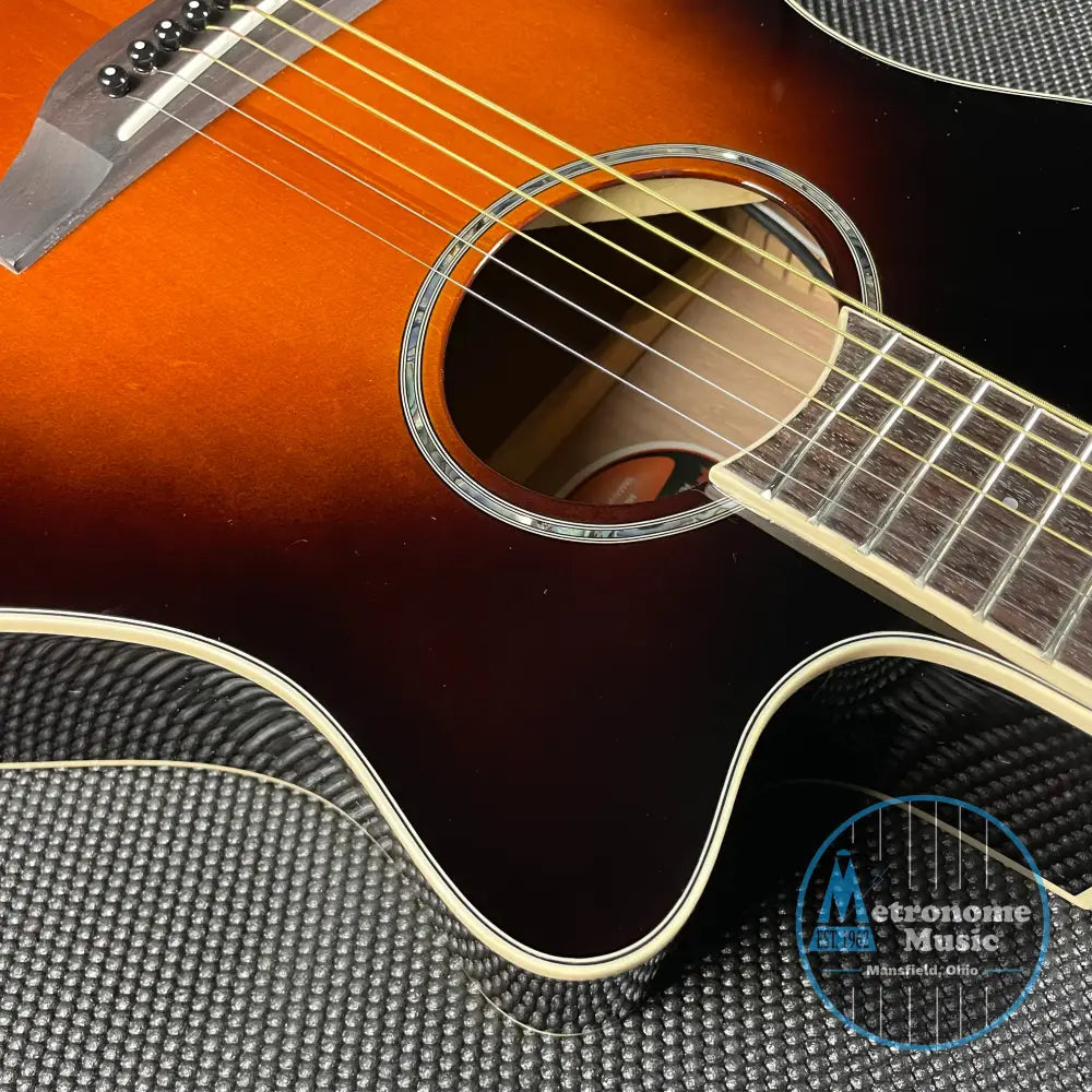 Yamaha APX600 Thinline Acoustic- Old Violin Sunburst - Metronome Music Inc.