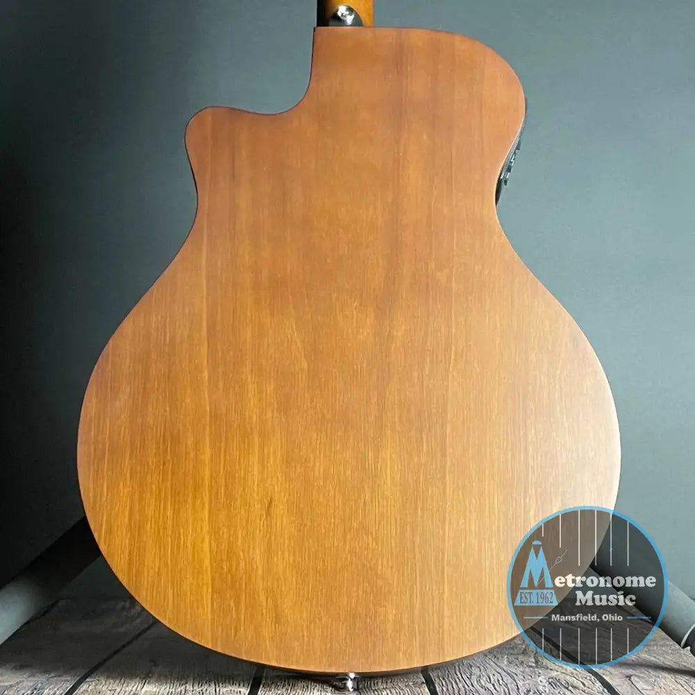 Yamaha APX600M Thinline Acoustic- Smoky Black - Metronome Music Inc.