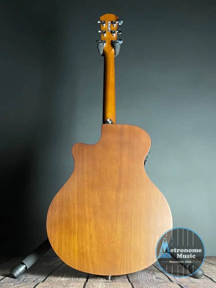 Yamaha APX600M Thinline Acoustic- Smoky Black - Metronome Music Inc.
