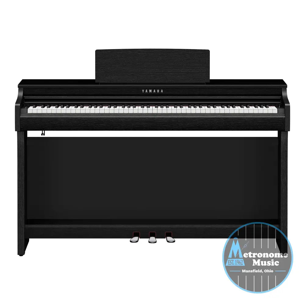 Yamaha Clavinova CLP-825 Digital Piano w/Bench - Matte Black - Metronome Music Inc.