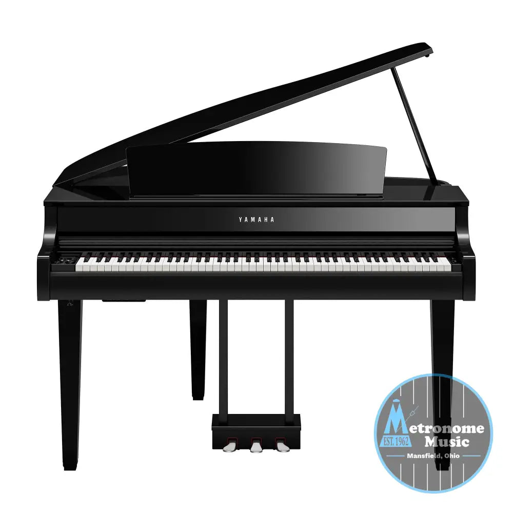 Yamaha Clavinova CLP-865GP Digital Grand Piano w/Bench - Polished Ebony - Metronome Music Inc.