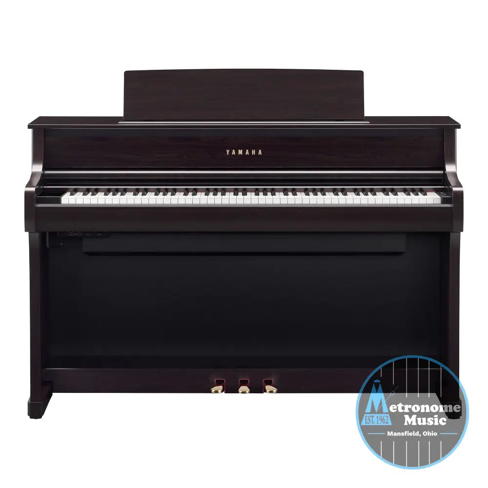 Yamaha Clavinova CLP-875 Digital Piano w/Bench - Dark Rosewood - Metronome Music Inc.