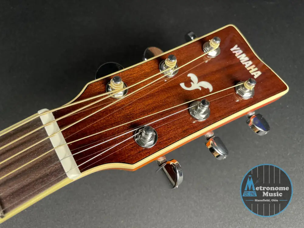 Yamaha FG830 Autumn Burst Solid Top Acoustic Guitar - Metronome Music Inc.