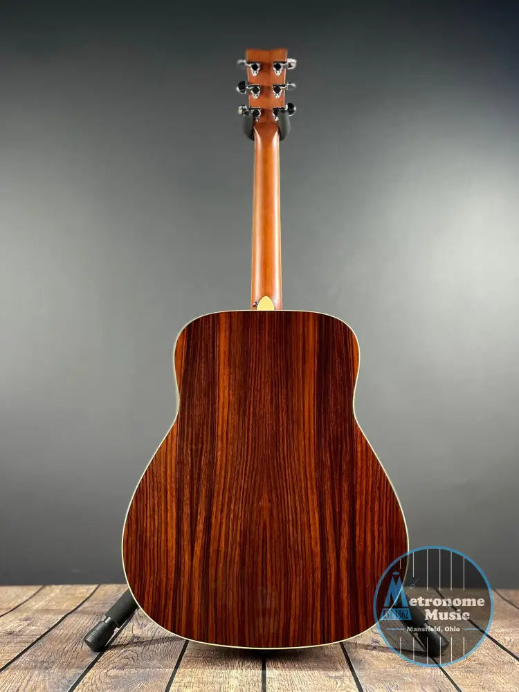 Yamaha FG830 Solid Top Acoustic Guitar - Natural - Metronome Music Inc.
