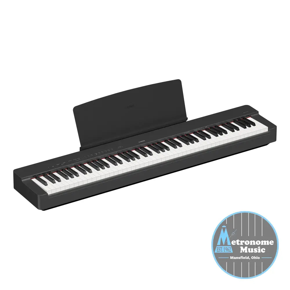 Yamaha P-225B, 88-Key Digital Piano (Piano Only) - Metronome Music Inc.
