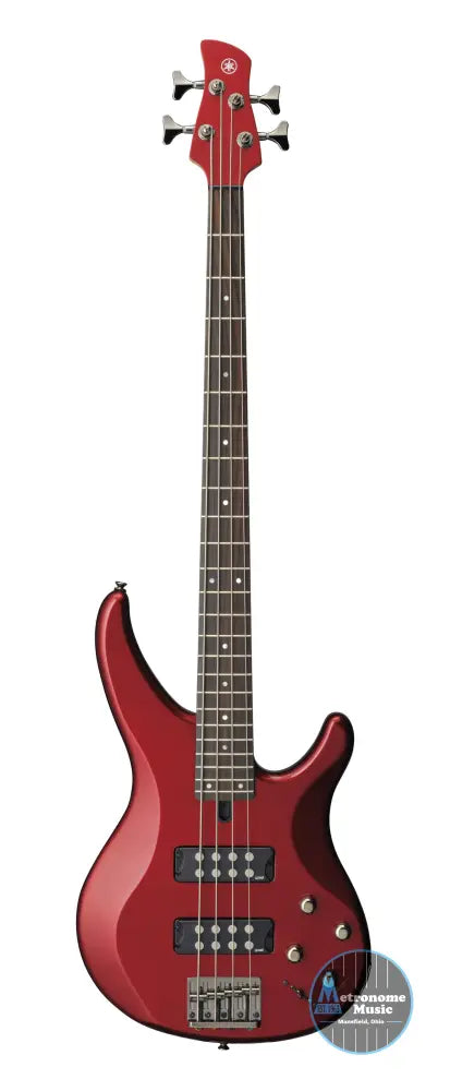Yamaha TRBX304 4-String Electric Bass - Candy Apple Red - Metronome Music Inc.
