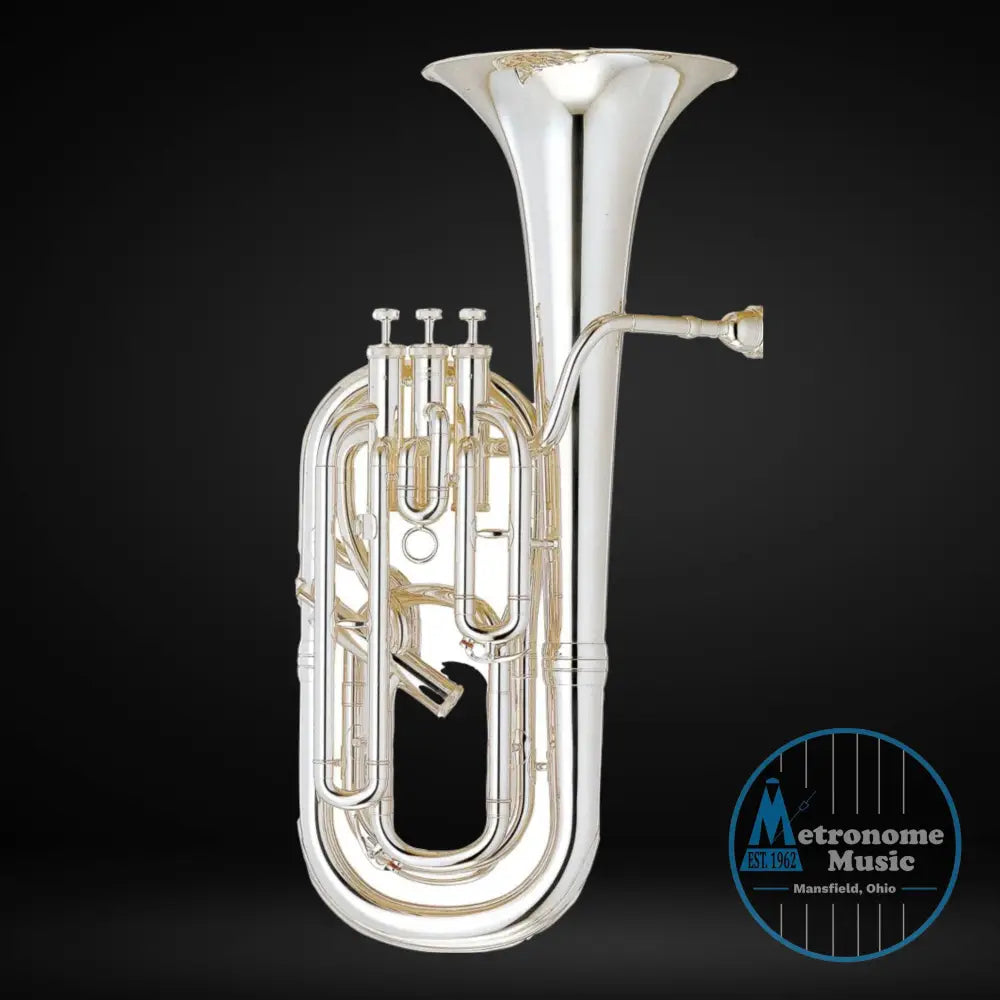 Yamaha YBH-621S Professional Bb/ F Baritone Horn, Silver (Special Order) - Metronome Music Inc.