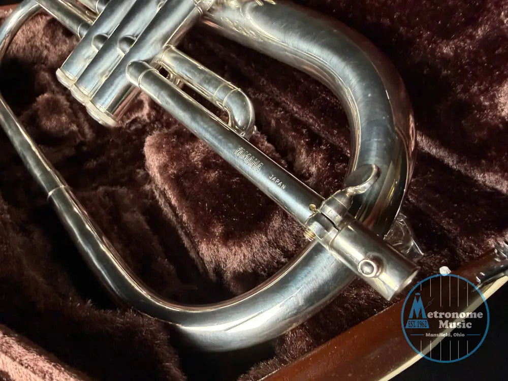 Yamaha YFH-2310S Flugelhorn w/Case Silver (Used) - Metronome Music Inc.