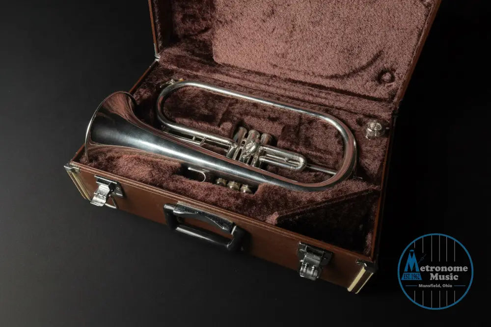 Yamaha YFH-2310S Flugelhorn w/Case Silver (Used) - Metronome Music Inc.