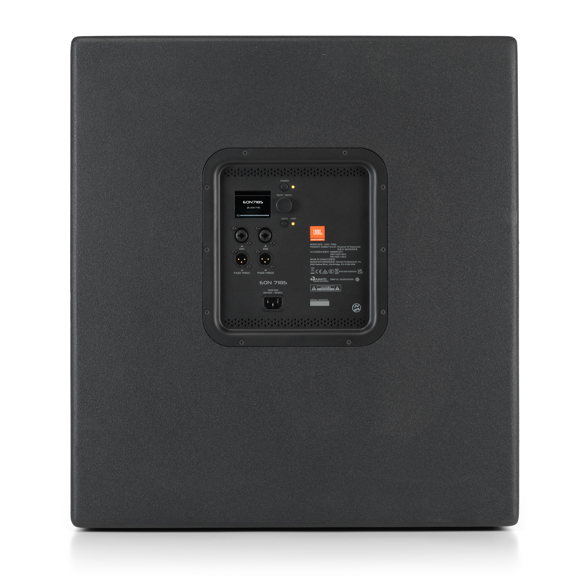 JBL EON718S 18-inch Powered PA Subwoofer - Metronome Music Inc.