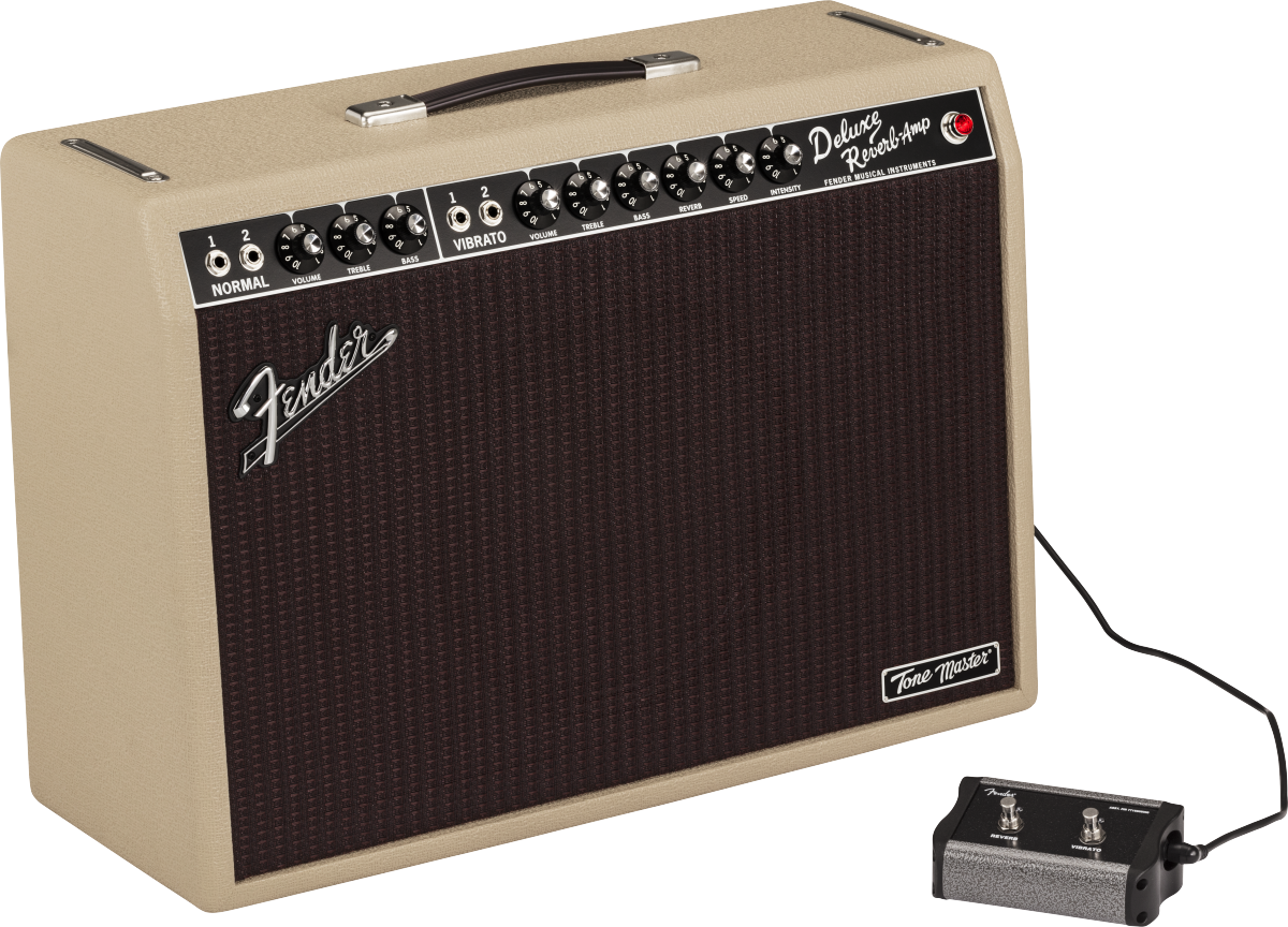 Fender Tone Master Deluxe Reverb- Blonde - Metronome Music Inc.