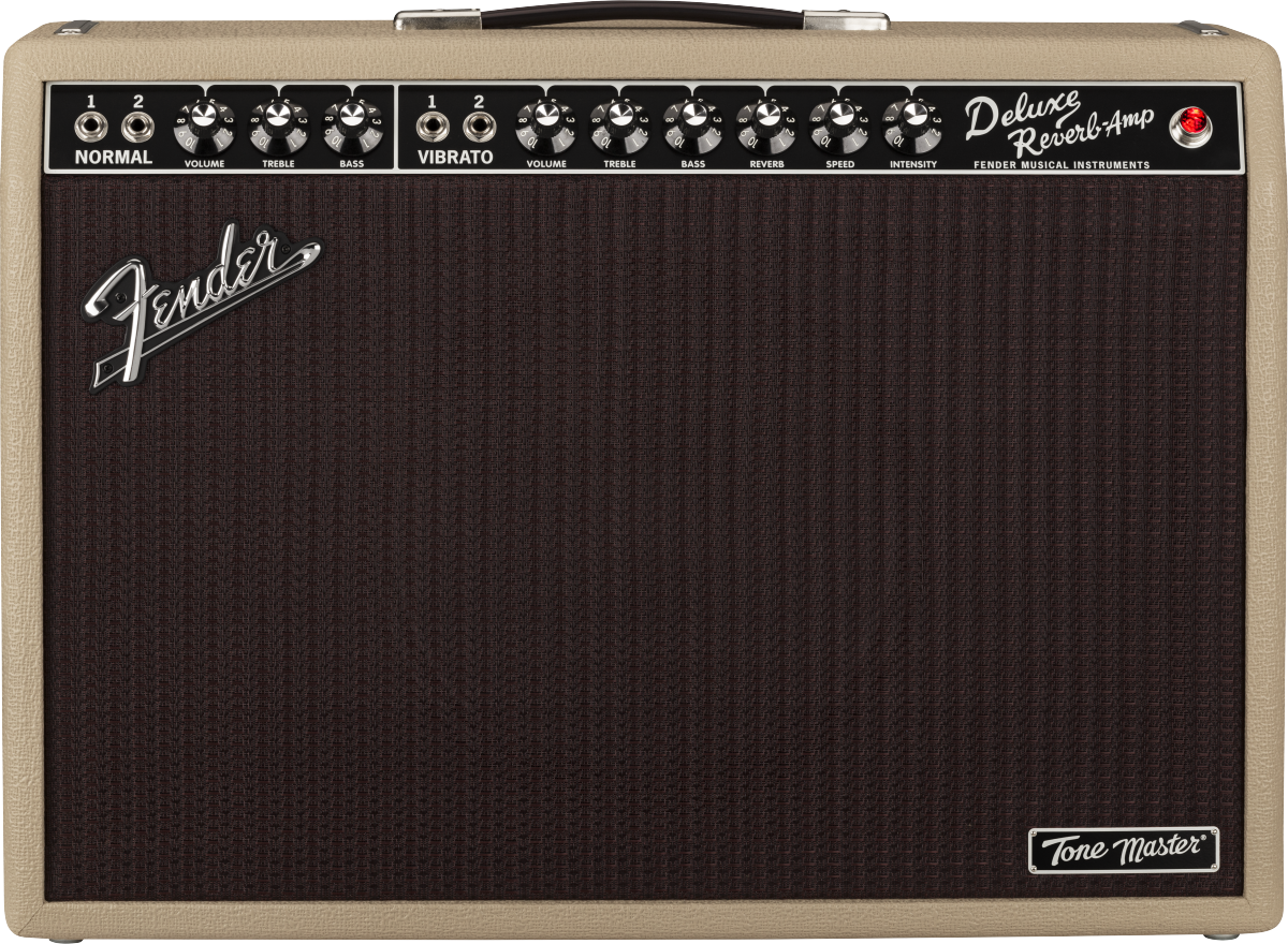 Fender Tone Master Deluxe Reverb- Blonde - Metronome Music Inc.