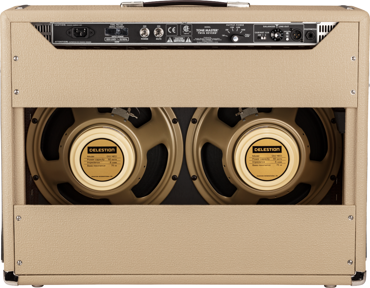 Fender Tone Master Twin Reverb- Blonde - Metronome Music Inc.