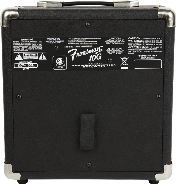 Fender Frontman 10G, Guitar Practice Amplifier - Metronome Music Inc.
