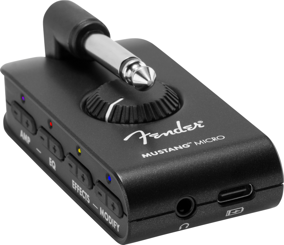 Fender Mustang Micro Headphone Amplifier - Metronome Music Inc.