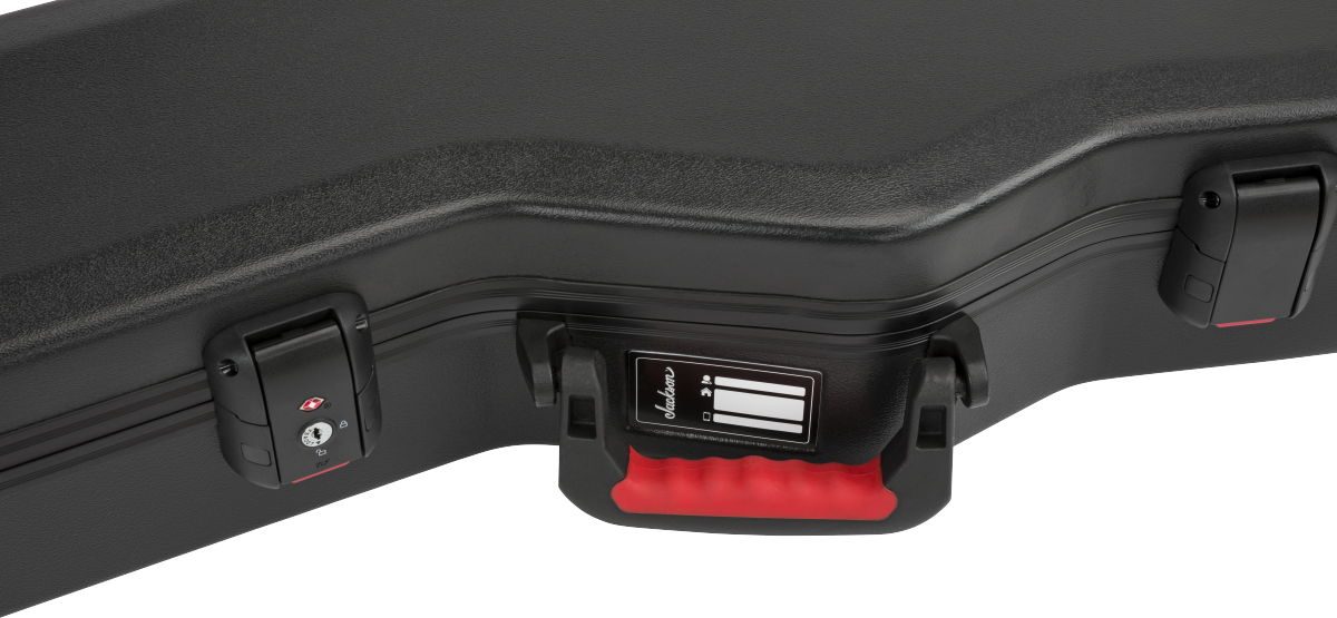 Jackson Monarkh 6/7-String Molded Case, Black - Metronome Music Inc.