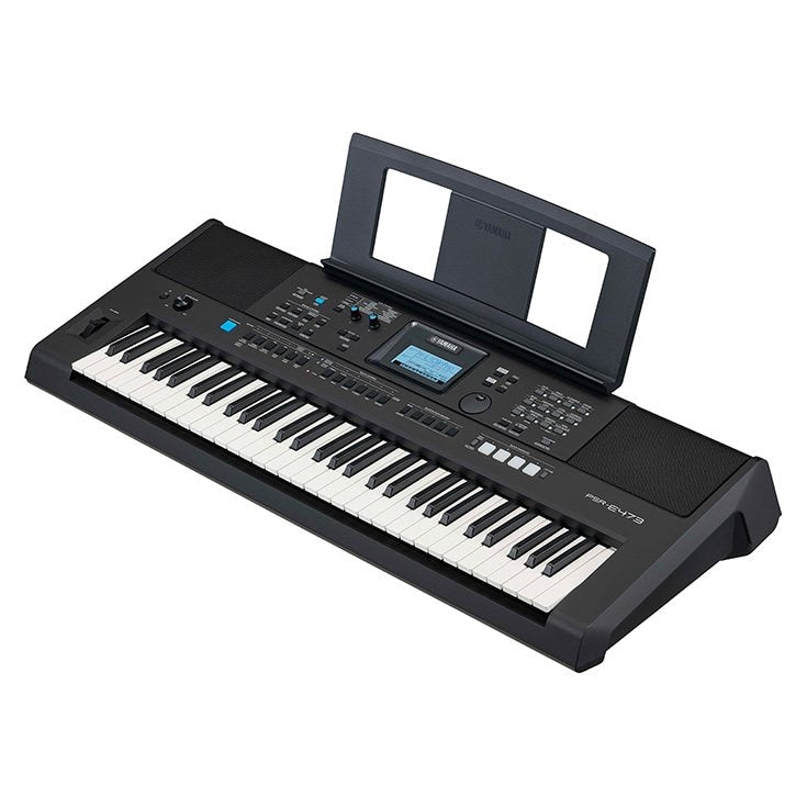 Yamaha PSR-E473 61-Key Portable Keyboard w/Survival Kit - Metronome Music Inc.
