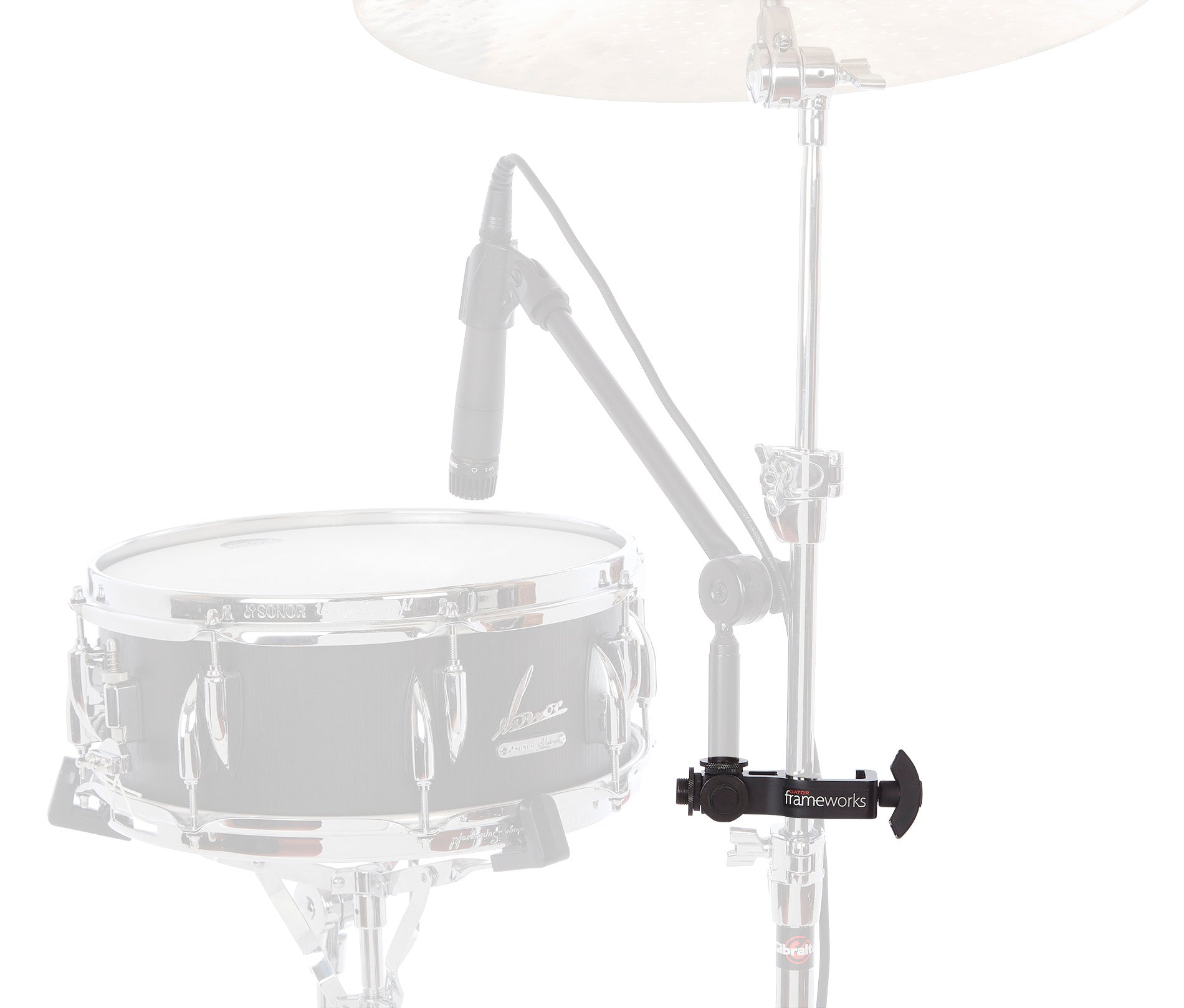 Gator Frameworks Four (4) Accessory Microphone Stand Mount - Metronome Music Inc.