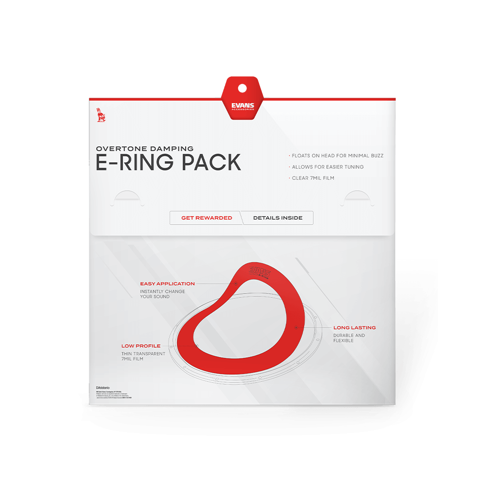 Evans E-Rings Pack, Fusion - Metronome Music Inc.