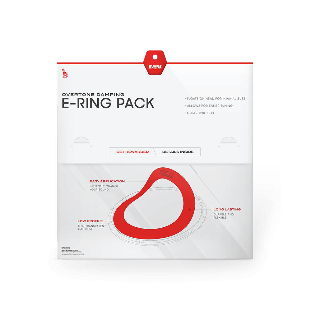 Evans E-Rings Pack, Rock - Metronome Music Inc.