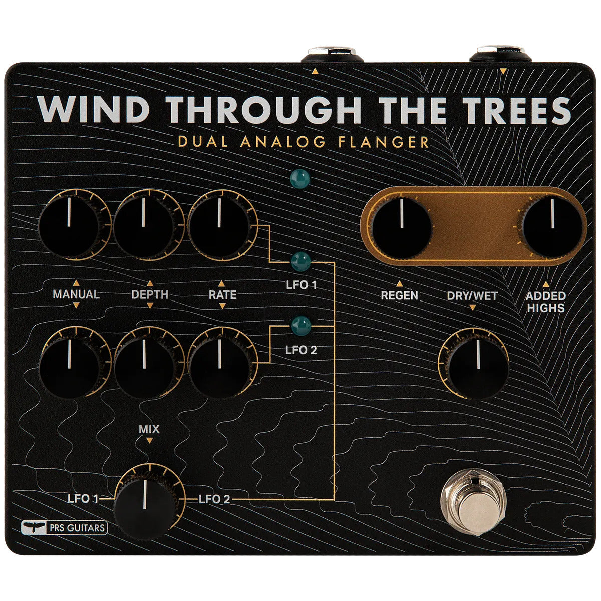 PRS Paul Reed Smith Wind Through the Trees, Dual Analog Flanger Guitar Effect Pedal - Metronome Music Inc.