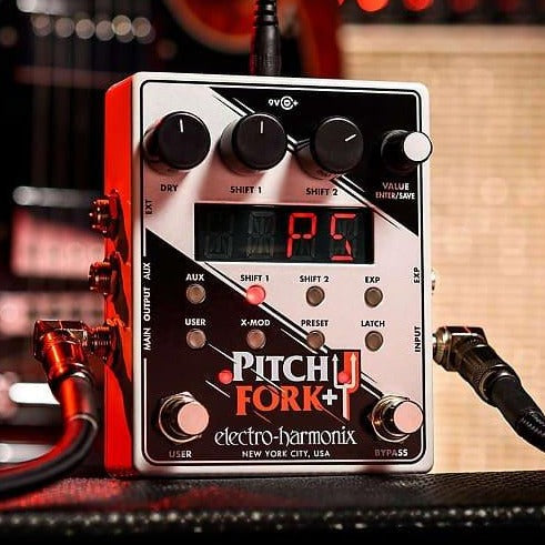 Electro-Harmonix Pitch Fork+ Polyphonic Pitch Shifter Electro-Harmonix Pitch Fork+ Polyphonic Pitch Shifter