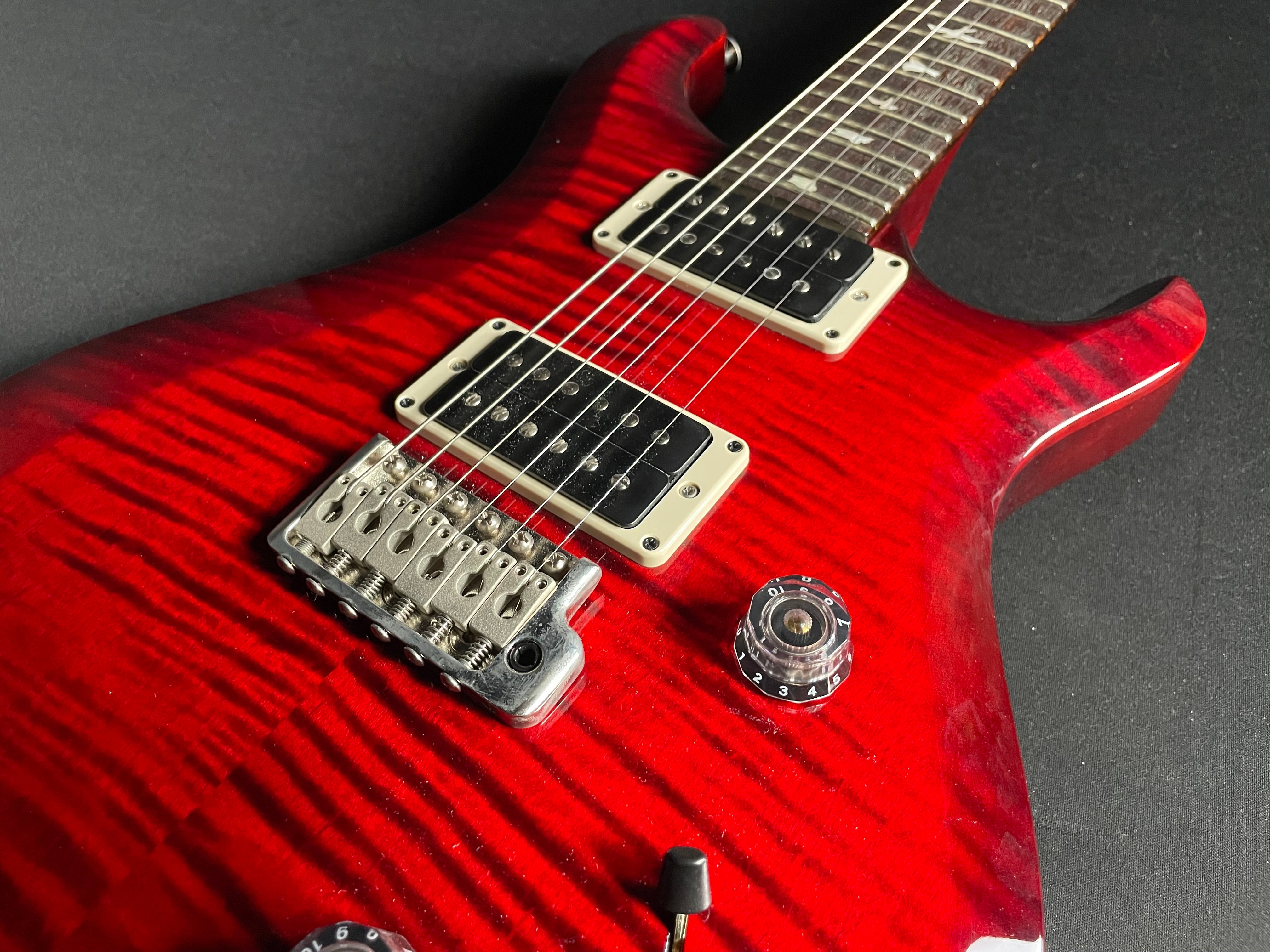 Paul Reed Smith PRS S2 10th Anniversary Custom 24 Fire Red Burst (2023) - Metronome Music Inc.