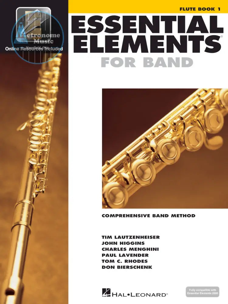 Essential Elements for Band, Flute Book 1 - Metronome Music Inc.