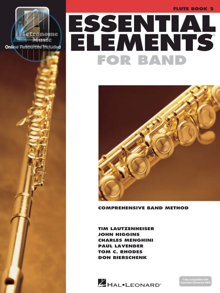 Essential Elements for Band, Flute Book 2 - Metronome Music Inc.