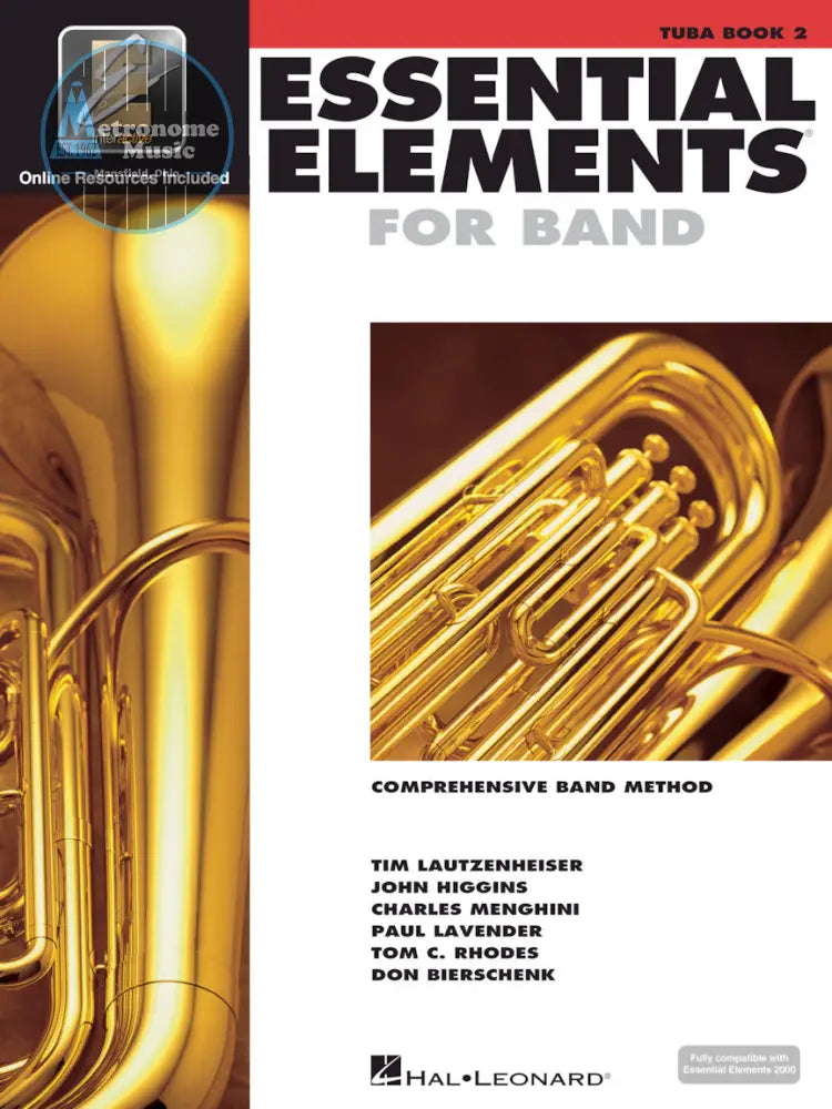 Essential Elements for Band, Tuba Book 2 - Metronome Music Inc.
