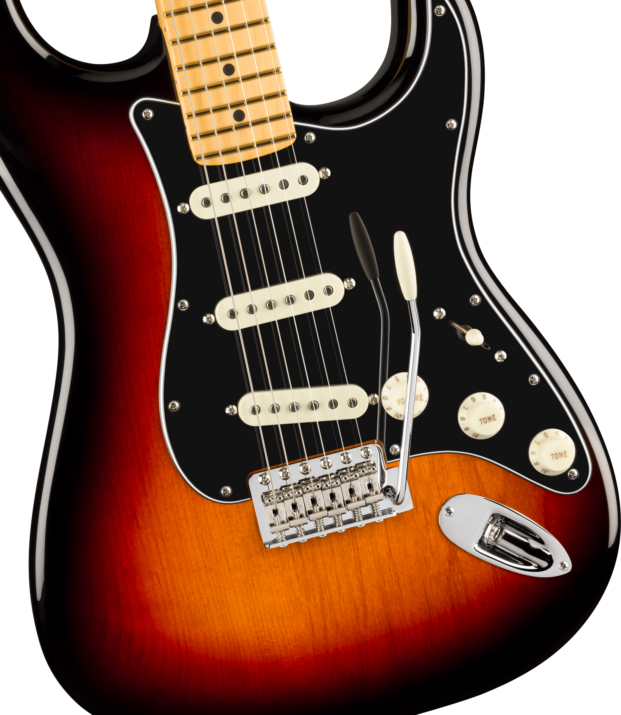Fender American Professional Classic Stratocaster®, 3-Color Sunburst (10/14/25) - Metronome Music Inc.