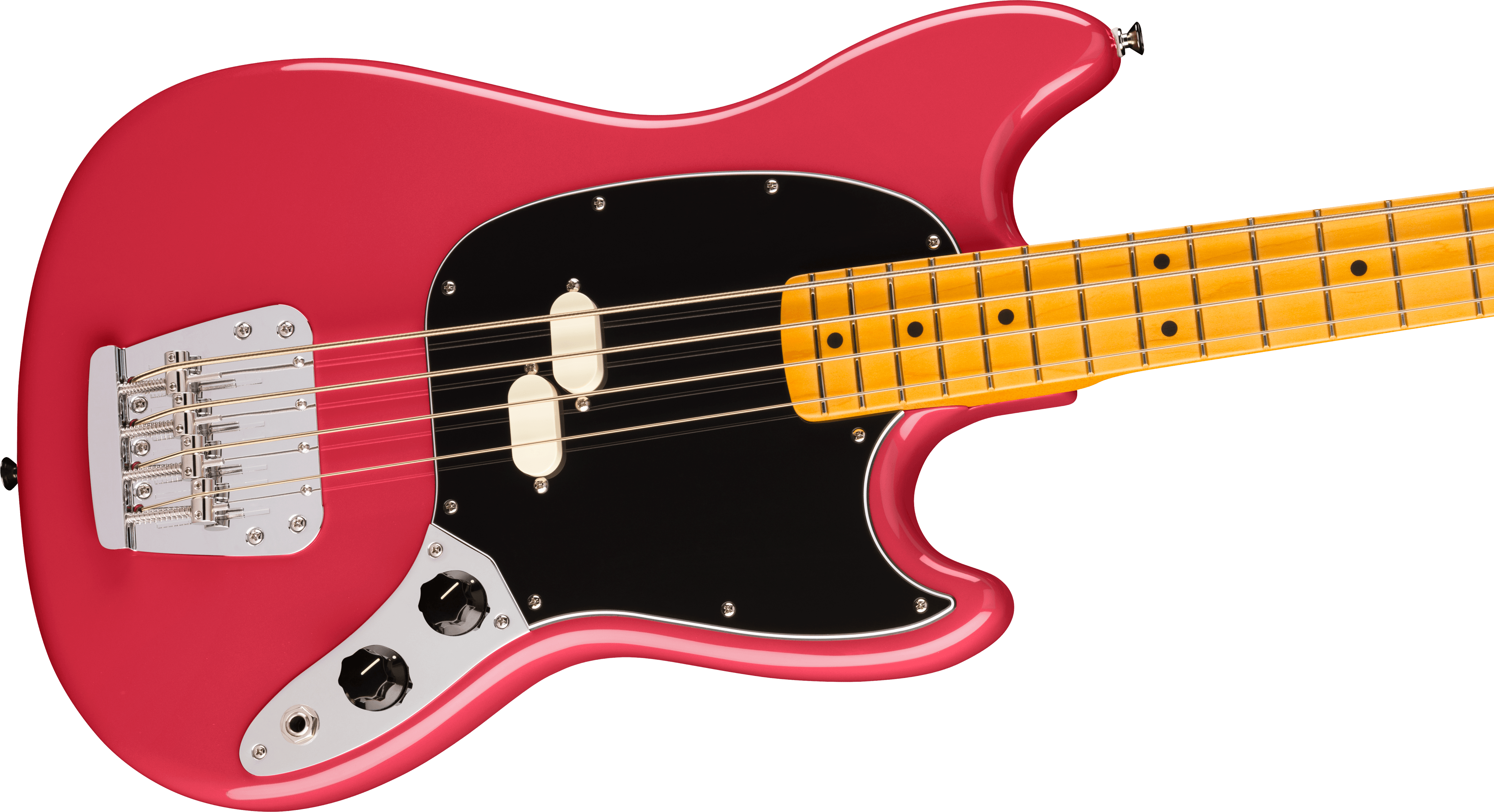 Fender American Professional Classic Mustang Bass®, Faded Dakota Red (10/14/25) - Metronome Music Inc.