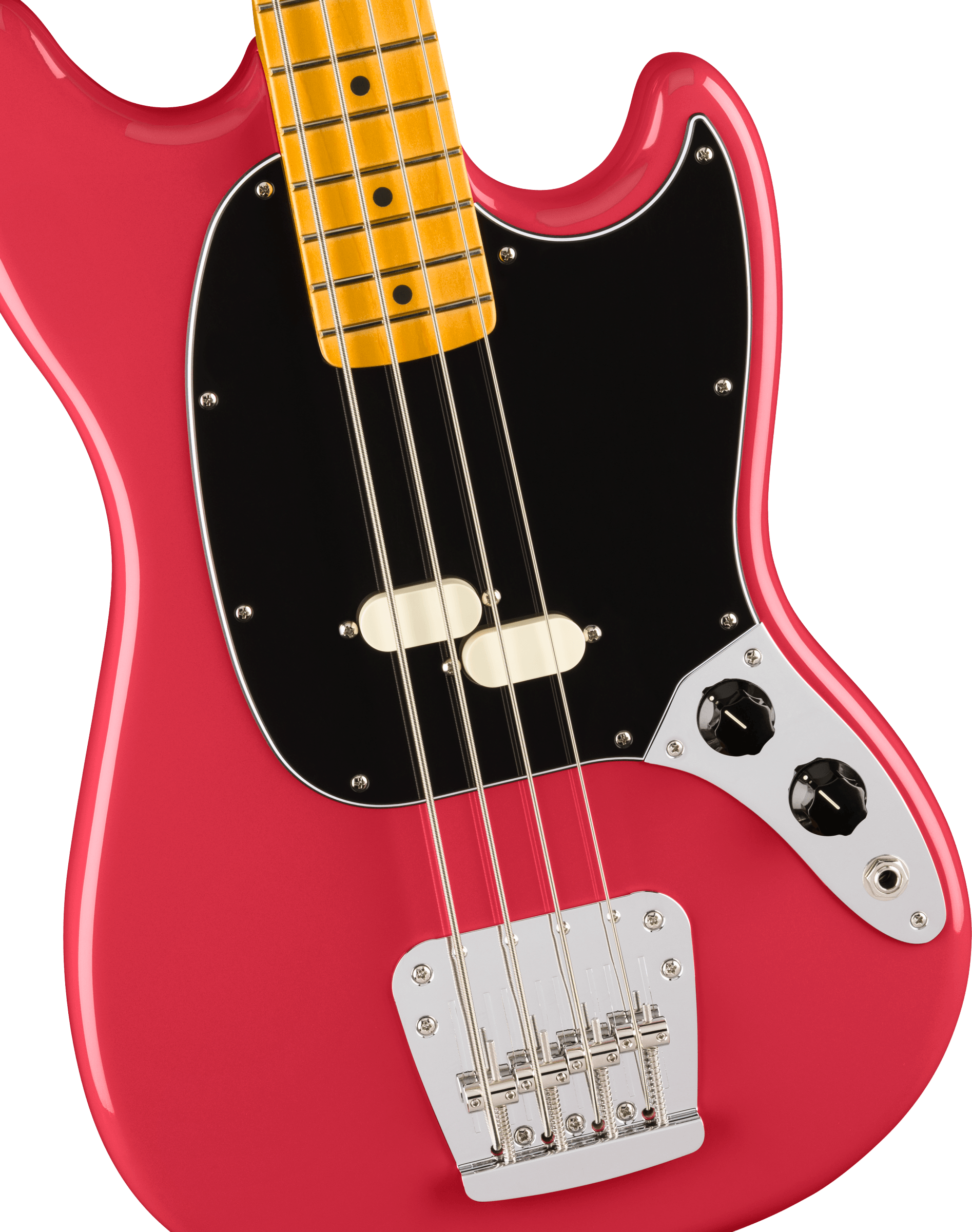 Fender American Professional Classic Mustang Bass®, Faded Dakota Red (10/14/25) - Metronome Music Inc.