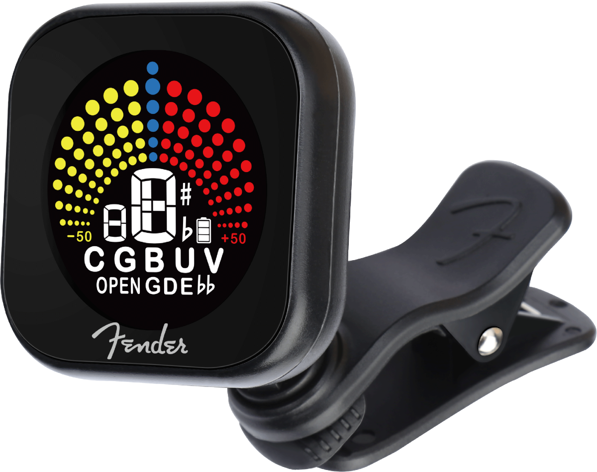 Fender Flash 2.0 Rechargeable Clip-On Tuner - Metronome Music Inc.