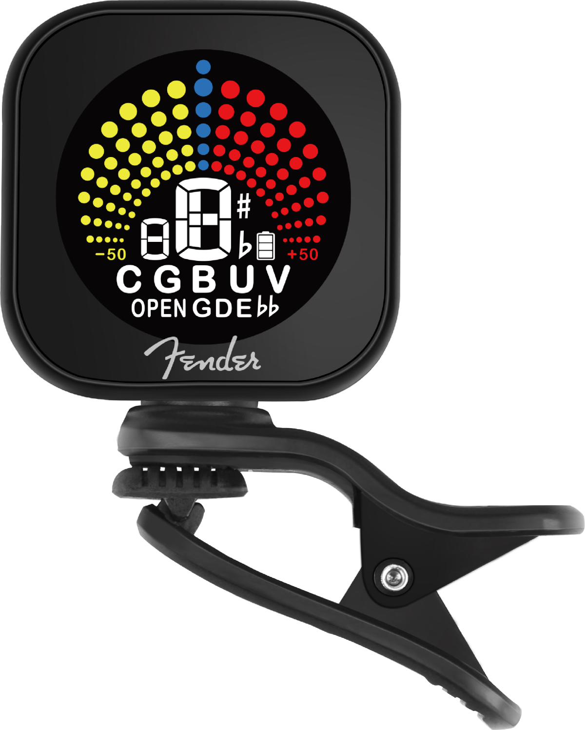 Fender Flash 2.0 Rechargeable Clip-On Tuner - Metronome Music Inc.