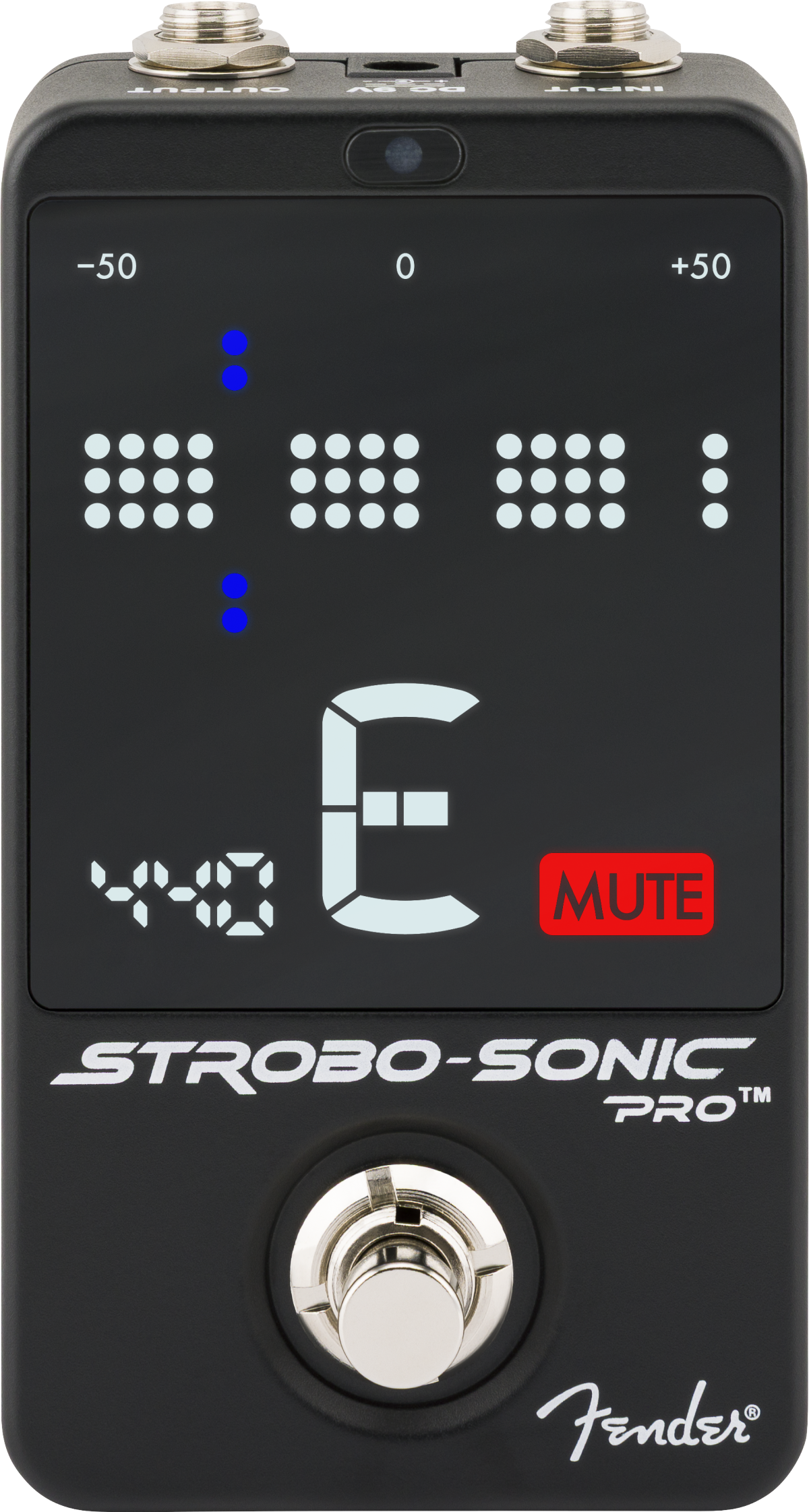 Fender Strobo-Sonic Pro Tuner Pedal - Metronome Music Inc.