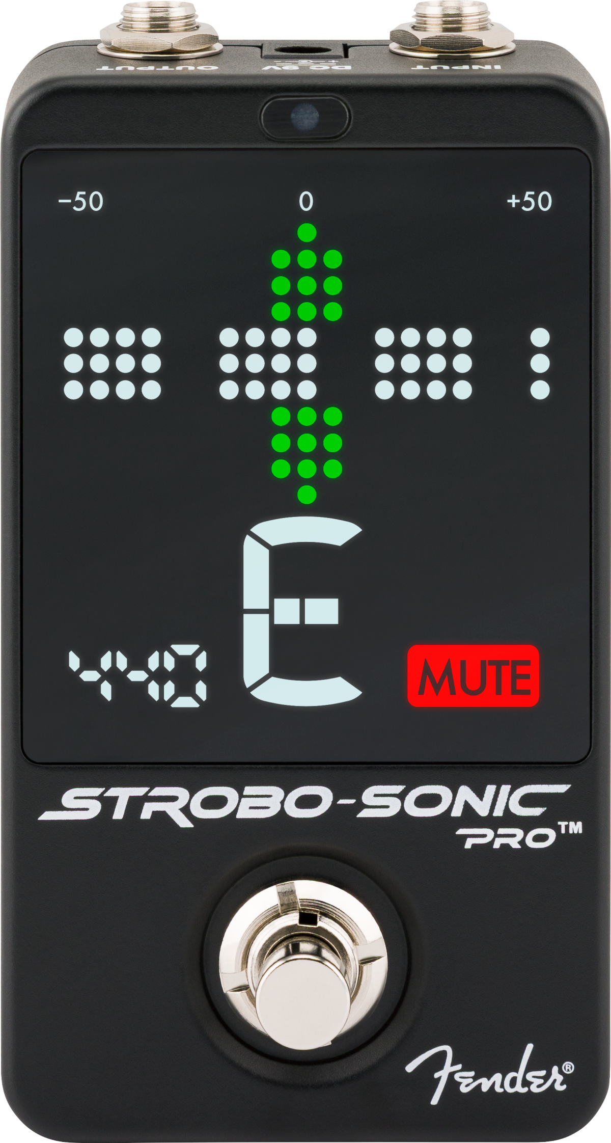 Fender Strobo-Sonic Pro Tuner Pedal - Metronome Music Inc.