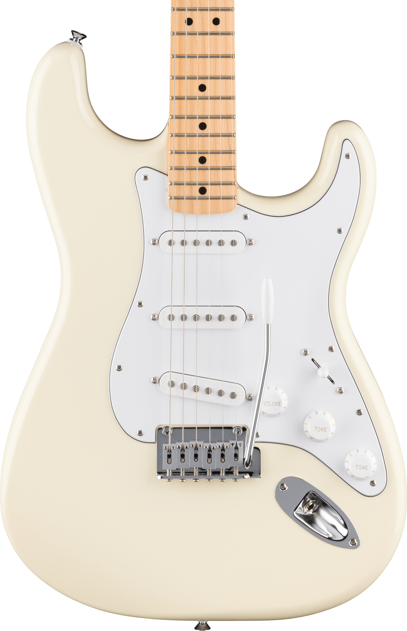 Fender Standard Stratocaster, Maple Fingerboard, Olympic White
