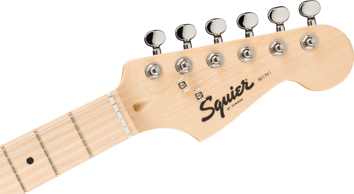 Squier Mini Stratocaster Maple Fingerboard White Pickguard - Sea Foam Green