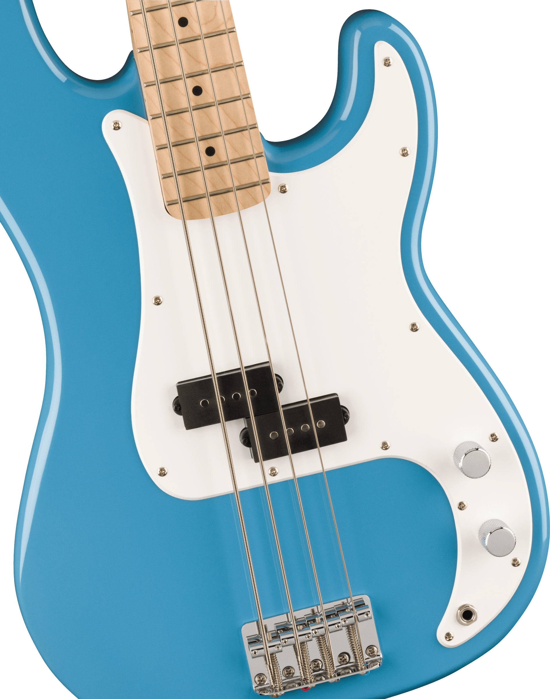 Squier Sonic Precision Bass, Maple - California Blue - Metronome Music Inc.