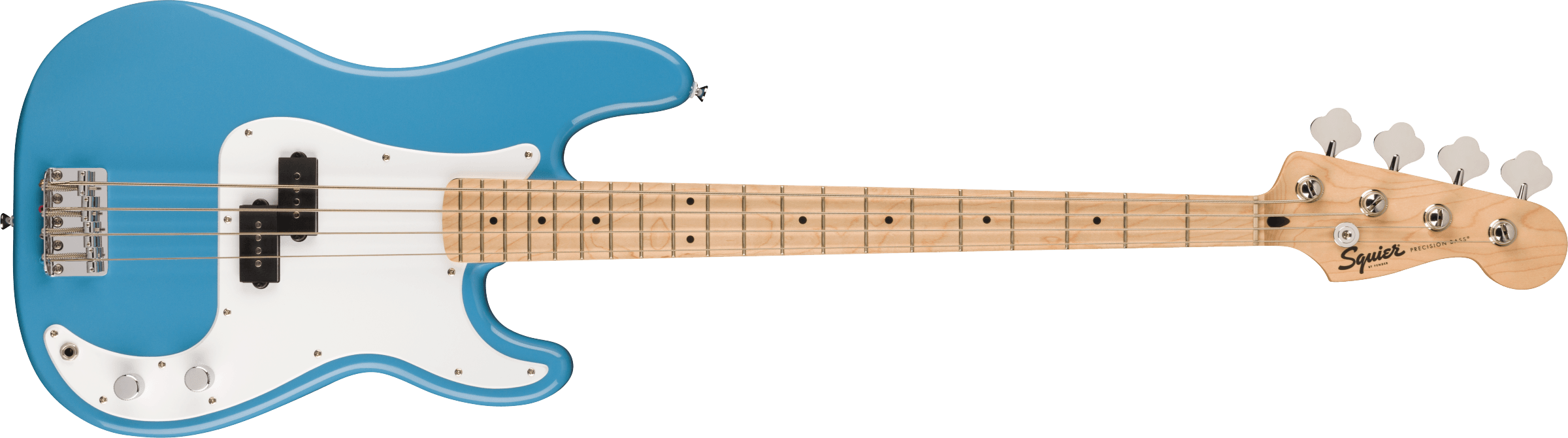Squier Sonic Precision Bass, Maple - California Blue - Metronome Music Inc.