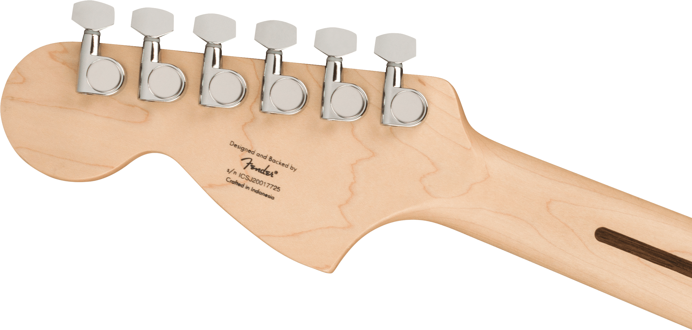 Squier Affinity Series Stratocaster, Maple - Olympic White - Metronome Music Inc.